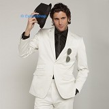 Costume blanc homme
